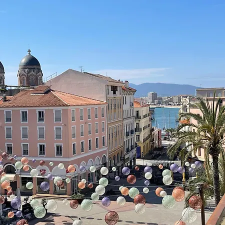 French Riviera Centre Port Balcon Panoramique Et Clim Appartement