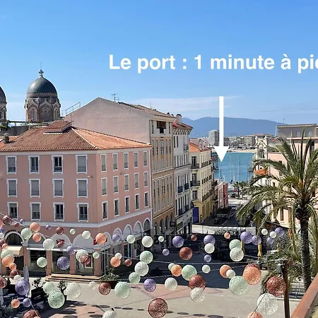 French Riviera Centre Port Balcon Panoramique Et Clim Appartement *