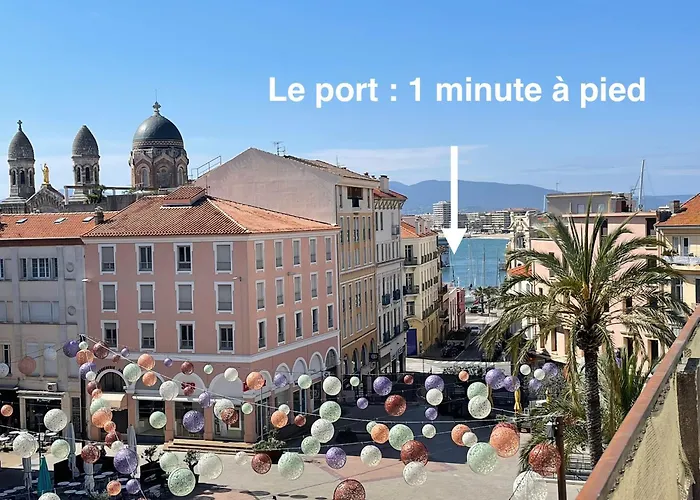 French Riviera Centre Port Balcon Panoramique Et Clim Apartment *